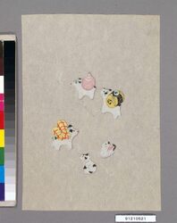 虫除けの呪禁に関する玩具第七図 / Good Luck Toys to Cure a Child of Peevishness, No. 7 image