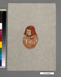 疱瘡除けの呪禁に関する玩具第六図 / Good Luck Toys to Protect a Child from Having Smallpox, No. 6 image