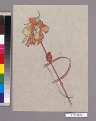 疱瘡除けの呪禁に関する玩具第十二図 / Good Luck Toys to Protect a Child from Having Smallpox, No. 12 image
