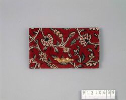 古渡更紗紙入 / Wallet of Antique Imported Sarasa Chintz image