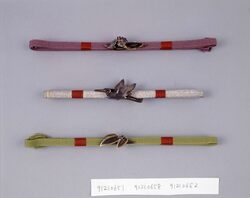 鳥彫帯留付帯締 / Obi Tie and Bird Clasp image