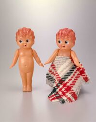 セルロイド人形 巻髪女子 / Celluloid Doll, Curly Haired Girl image