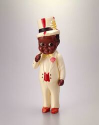 セルロイド人形 白礼服男子 / Celluloid Doll, Boy with White Formal Suit image