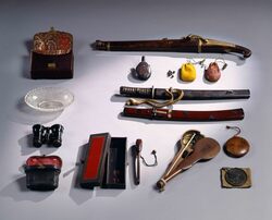 万延元年遣米使節随行員野々村市之進遺品 / Personal Belongings of Nonomura Ichinoshin, Attendant of Japanese Envoys to United States in 1860 image