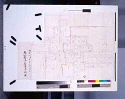 南部坂御屋鋪御殿図(信濃国松代藩真田家中屋敷図) / Document of Samurai Class, Document Related to Blue Print image