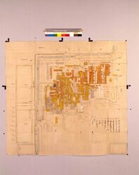 青山御殿御絵図(紀州徳川家中屋敷) / Document of Samurai Class, Document Related to Blue Print image