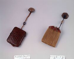 竹網代編たばこ入れ / Bamboo Braid Work Tobacco Pouch image