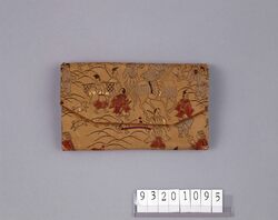 鷹狩図織財布 / Fabric Wallet with Hawking Illustration image