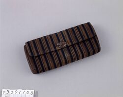木綿縞財布 / Striped Cotton Wallet image
