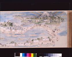 隅田川風物図巻 / Picture Scroll of the Highlights of the Sumida River image