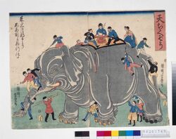 天ぢくぞう / An Indian Elephant image