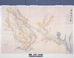 関東河川図 / Document of Rural Area and Pictorial Map image