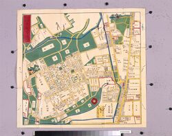 尾張屋版江戸切絵図 内藤新宿千駄ヶ谷絵図 / Pictorial Map of Edo by Owariya: Naitō Shinjuku, Sendagaya image