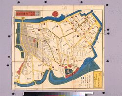 尾張屋版江戸切絵図 外桜田永田町絵図 / Pictorial Map of Edo by Owariya: Sotosakurada, Nagatachō image