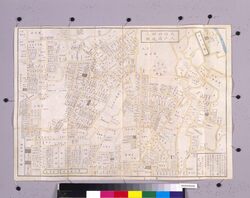 近江屋版江戸切絵図 改正 大久保外山辺図 / Pictorial Map of Edo by Ōmiya: Ōkubo Toyama (Revised) image