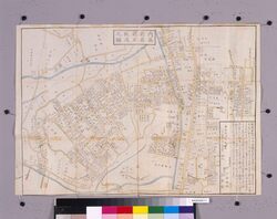 近江屋版江戸切絵図 改正 内藤新宿新屋舗代々木辺図 / Pictorial Map of Edo by Ōmiya: Naitō Shinjuku, Shinyashiki, Yoyogi (Revised) image