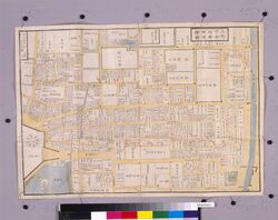 近江屋版江戸切絵図 外神田下谷上野辺絵図 / Pictorial Map of Edo by Ōmiya: Sotokanda, Shitaya, Ueno image