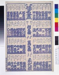 江戸橋名尽 / List of Bridges in Edo image