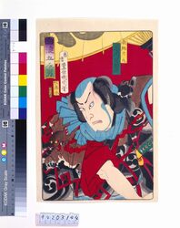 白浪五人男 市川左団次の南郷力丸 / Shiranami Gonin Otoko : The Actor Ichikawa Sadanji as Nango Rikimaru image