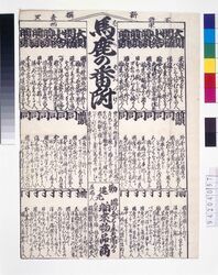 馬鹿の番附 / Banzuke Ranking of Fools image