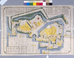 江戸城内図・間取図 / Document of Samurai Class and Document Related to Blue Print image