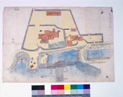 玉川上水水口之図 / Document of Rural Area and Document Related to Blue Print image