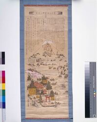 富士山神系御山絵図 / Illustrated Map of Fujisan Shinkei image