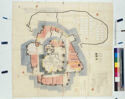 大坂城図 / Document of Samurai Class and Document Related to Blue Print image