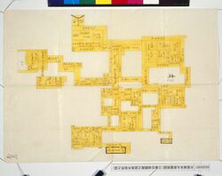 大坂城本丸部屋割図 / Document of Samurai Class and Document Related to Blue Print image