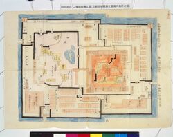 二條城総構之図 / Document of Samurai Class and Document Related to Blue Print image
