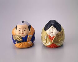 土人形 夫婦 妻 / Clay Doll: Married Couple (Wife) image