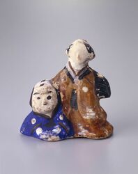 泥人形 母子 / Mud Doll: Mother and Child image