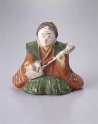 泥人形 三味線弾き / Mud Doll: Shamisen Player image