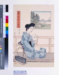 東京十二景 向じ満 / Twelve Views of Tokyo: Mukōjima image