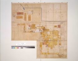 [大名屋敷御殿絵図] / Document of Samurai Class and Document Related to Blue Print image