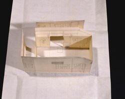 や 遠州四畳大目 在伏見六地蔵 / Architectural Paper Model image