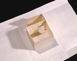 免 石州三畳敷 中板入 / Architectural Paper Model image