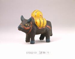 土人形(牛) / Clay Doll (Ox) image
