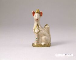 土人形(稲荷) / Clay Doll (Inari) image