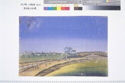 泥絵 新吉原日本堤 image