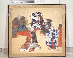 「助六由縁江戸桜」図屏風 image