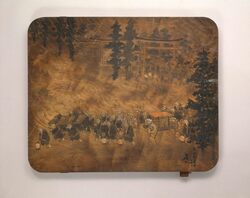 奉納絵馬(狐の嫁入り) / Dedicated Ema (Votive Picture Tablets): The Fox’s Wedding image