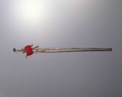 銀糸巻飾簪 image