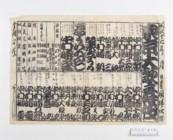 辻番付「東京大歌舞伎 狂言づくし」 image