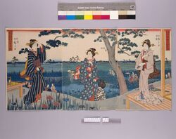 東都名所堀切の花菖蒲 image