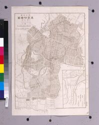 麻布区 (改正区郡東京切絵図) / Azabuku (Area Map of the Revised Wards and Districts of Tokyo) image
