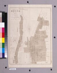 下谷区 其一(改正区郡東京切絵図) / Shitayaku, Part 1 (Area Map of the Revised Wards and Districts of Tokyo) image
