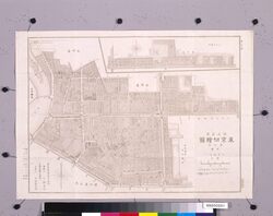 深川区 其二(改正区郡東京切絵図) / Fukagawaku, Part 2 (Area Map of the Revised Wards and Districts of Tokyo) image