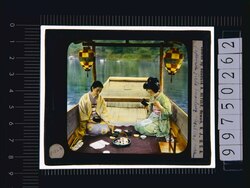 京都 嵐山船遊び(幻燈原板) image