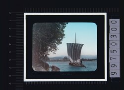 琵琶湖 帆船(幻灯原板) image